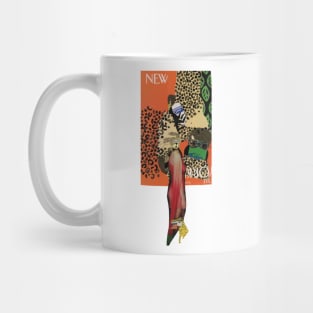 Tiger Spots, a Vogue cover remix Mug